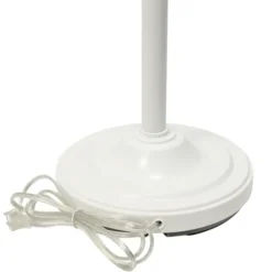Metal 3-Scallop Glass Floor Lamp-Kirkland's Home Online