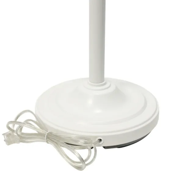 Metal 3-Scallop Glass Floor Lamp-Kirkland's Home Online