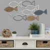 Metal School Of Fish Wall Plaque-Kirkland's Home New