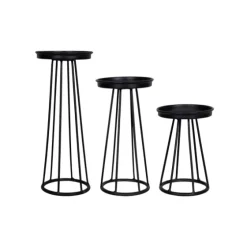 Metal Soho Candle Holders, Set Of 3-Kirkland's Home Sale