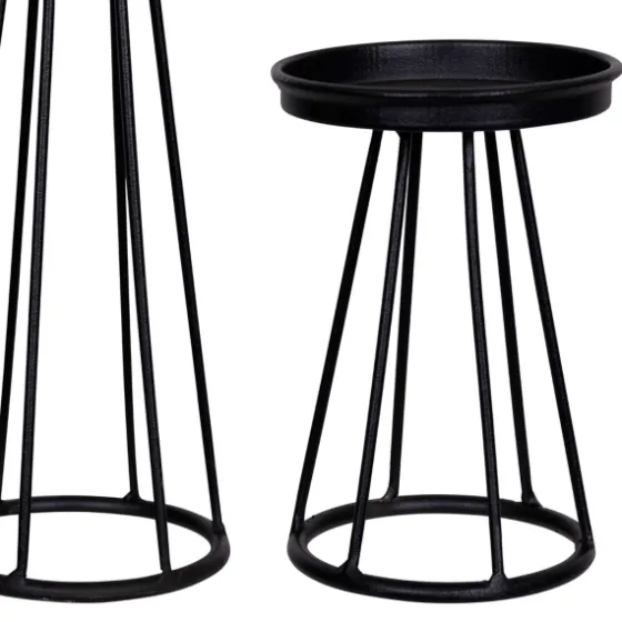 Metal Soho Candle Holders, Set Of 3-Kirkland's Home Sale