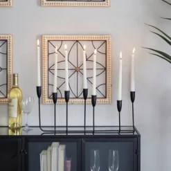 Metal Taper Candle Holder Runner-Kirkland's Home Outlet
