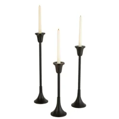 Metal Taper Candle Holders, Set Of 3-Kirkland's Home Best Sale