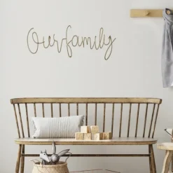 Metal This Is Our Family Wall Plaque-Kirkland's Home Outlet