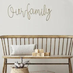 Metal This Is Our Family Wall Plaque-Kirkland's Home Outlet