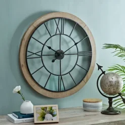 Metal Timeworn Wall Clock-Kirkland's Home Clearance