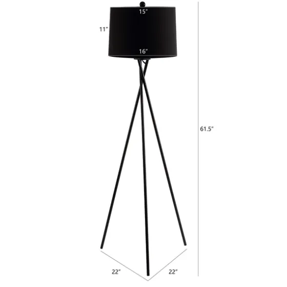 Metal Tripod Twist Floor Lamp-Kirkland's Home Hot