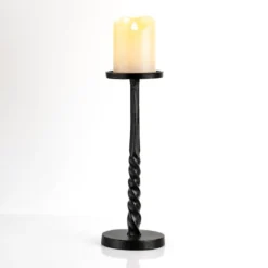 Metal Twisted Candle Holder, 12 In.-Kirkland's Home Hot