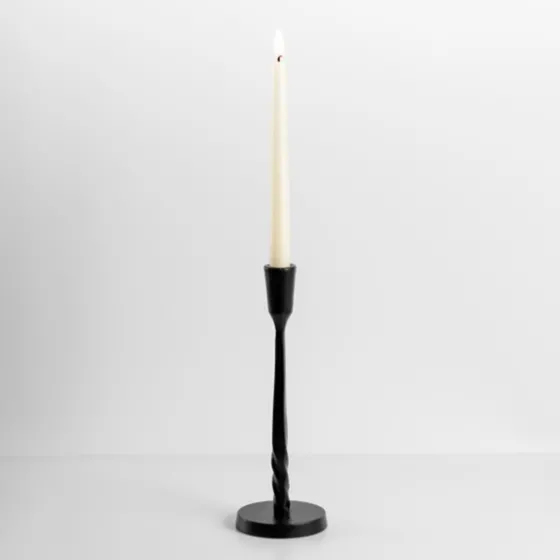 Metal Twisted Taper Candle Holder, 10 In.-Kirkland's Home Best