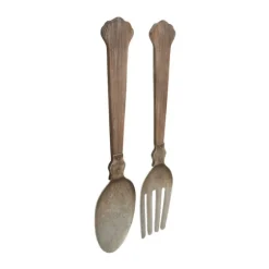 Metal Utensils Wall Plaques, Set Of 2-Kirkland's Home Hot