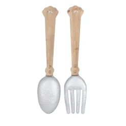 Metal Utensils Wall Plaques, Set Of 2-Kirkland's Home Hot