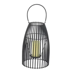 Metal Vertical Caged Lantern, 16 In.-Kirkland's Home Cheap