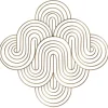 Metal Waves Wall Plaque-Kirkland's Home Cheap