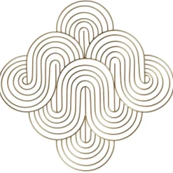 Metal Waves Wall Plaque-Kirkland's Home Cheap