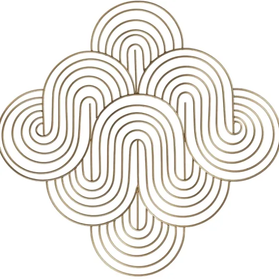 Metal Waves Wall Plaque-Kirkland's Home Cheap
