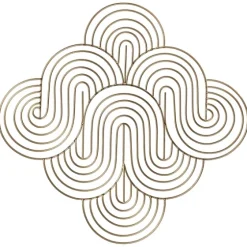 Metal Waves Wall Plaque-Kirkland's Home Cheap