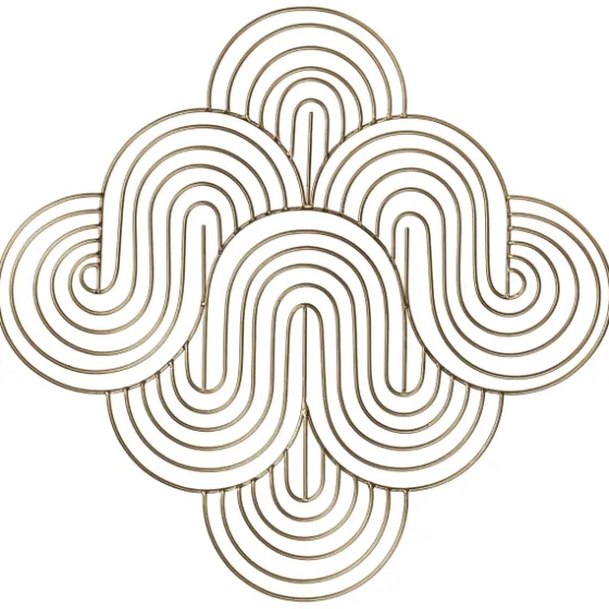 Metal Waves Wall Plaque-Kirkland's Home Cheap