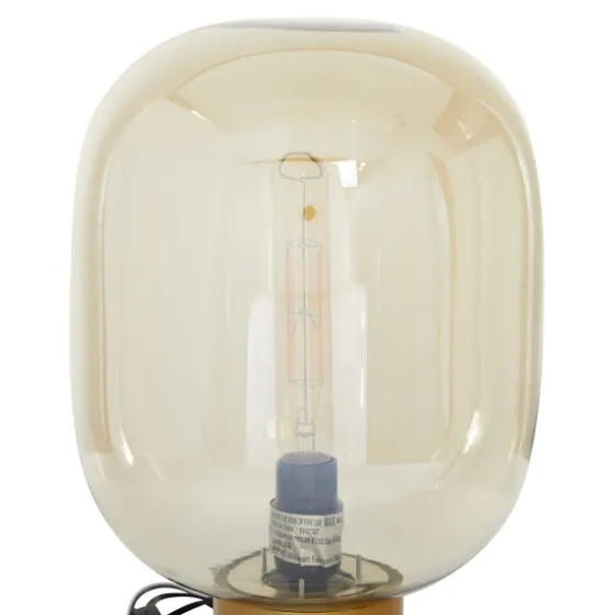 Metal White Marble Mushroom Shade Table Lamp-Kirkland's Home Fashion