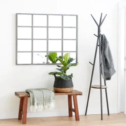 Metal Windowpane Wall Mirror-Kirkland's Home Online