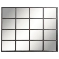 Metal Windowpane Wall Mirror-Kirkland's Home Online