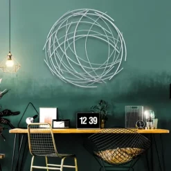 Metal Wire Abstract Wall Plaque-Kirkland's Home Flash Sale