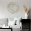 Metal Wire Abstract Wall Plaque-Kirkland's Home Store