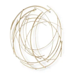 Metal Wire Abstract Wall Plaque-Kirkland's Home Store