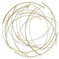 Metal Wire Abstract Wall Plaque-Kirkland's Home Store