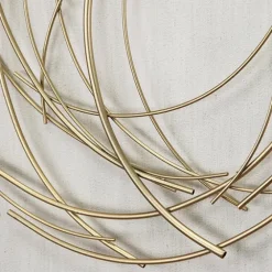 Metal Wire Abstract Wall Plaque-Kirkland's Home Store