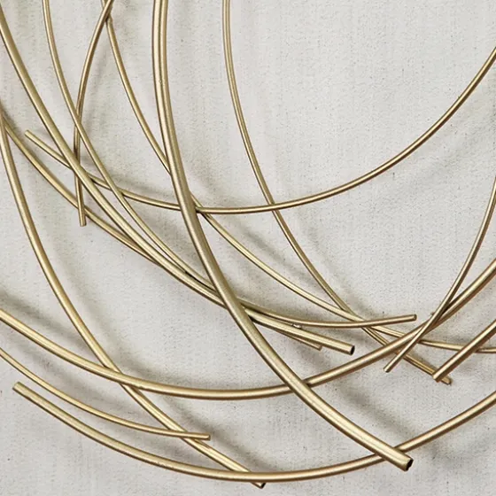 Metal Wire Abstract Wall Plaque-Kirkland's Home Store