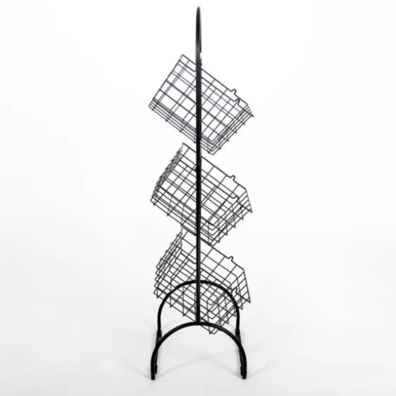 Metal Wire 3-Basket Stand-Kirkland's Home Sale