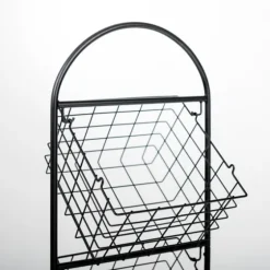 Metal Wire 3-Basket Stand-Kirkland's Home Sale
