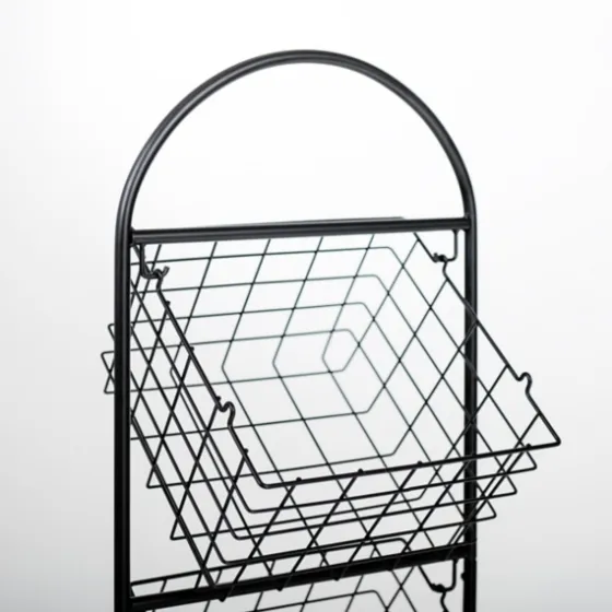 Metal Wire 3-Basket Stand-Kirkland's Home Sale