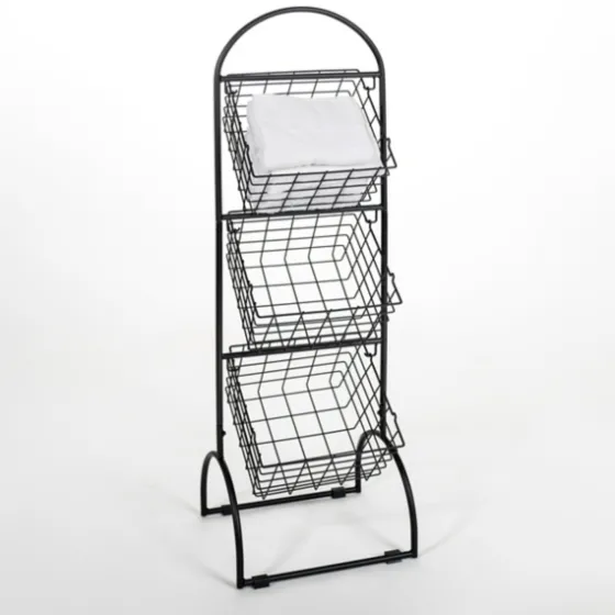 Metal Wire 3-Basket Stand-Kirkland's Home Sale