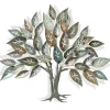 Metallic Blue And Brown Tree Wall Sculpture-Kirkland's Home Fashion