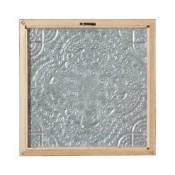 Metallic Carved Fir Wood Wall Plaques, Set Of 4-Kirkland's Home Sale