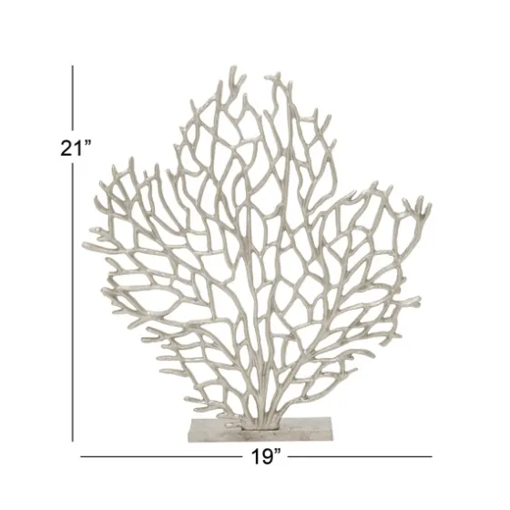 Metallic Coastal Branch Statue-Kirkland's Home Best Sale