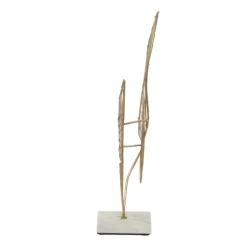 Metallic Fern Leaf Sculpture-Kirkland's Home Flash Sale
