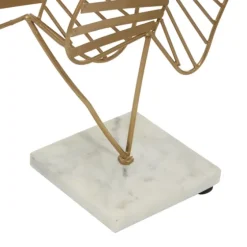 Metallic Fern Leaf Sculpture-Kirkland's Home Flash Sale