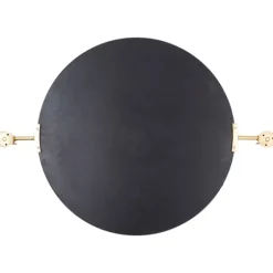 Metallic Gold Round Metal Frame Mirror-Kirkland's Home Sale