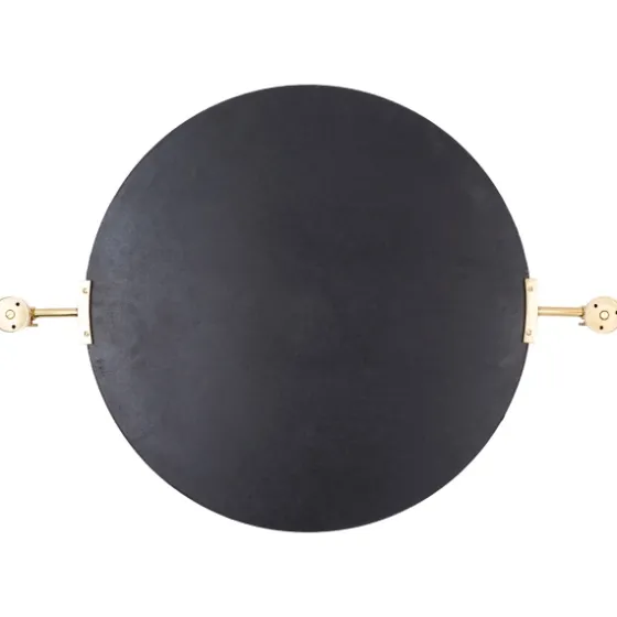 Metallic Gold Round Metal Frame Mirror-Kirkland's Home Sale