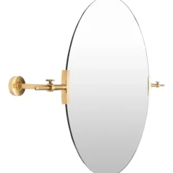 Metallic Gold Round Metal Frame Mirror-Kirkland's Home Sale