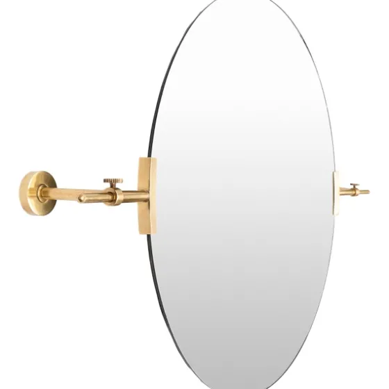 Metallic Gold Round Metal Frame Mirror-Kirkland's Home Sale
