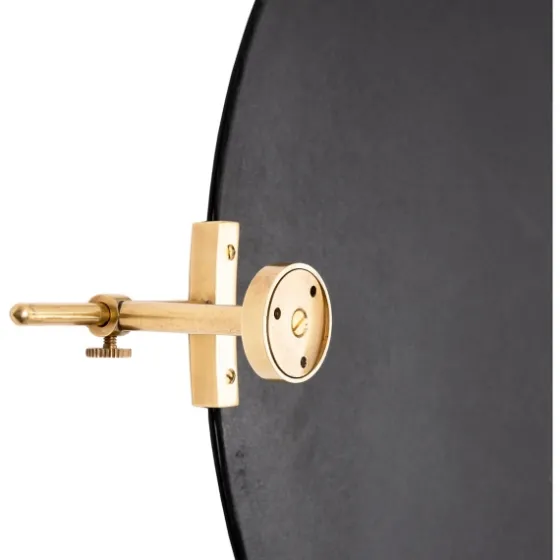 Metallic Gold Round Metal Frame Mirror-Kirkland's Home Sale