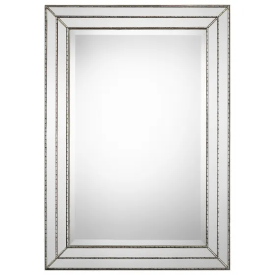 Metallic Grooved Texture Wall Mirror-Kirkland's Home Best