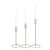Metallic Loop Base Taper Candle Holders, Set Of 3-Kirkland's Home Best