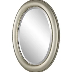 Metallic Oval Beveled Frame Mirror-Kirkland's Home Online