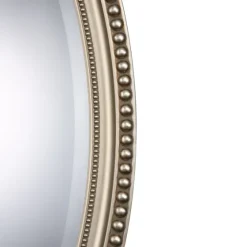 Metallic Silver Beaded Edge Oval Mirror-Kirkland's Home Flash Sale