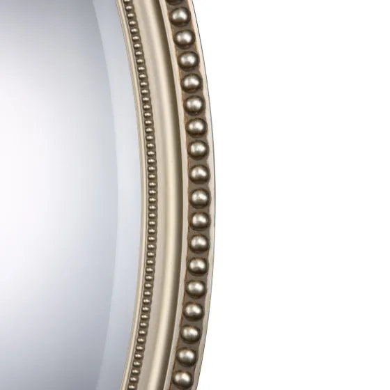 Metallic Silver Beaded Edge Oval Mirror-Kirkland's Home Flash Sale