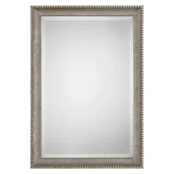Metallic Silver Textured Frame Wall Mirror-Kirkland's Home Best Sale